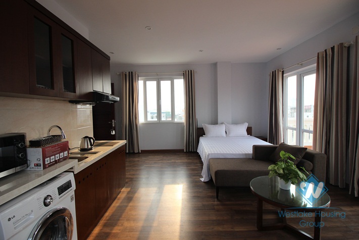 Modern and elegant solo apartment for rent in city centre Hanoi